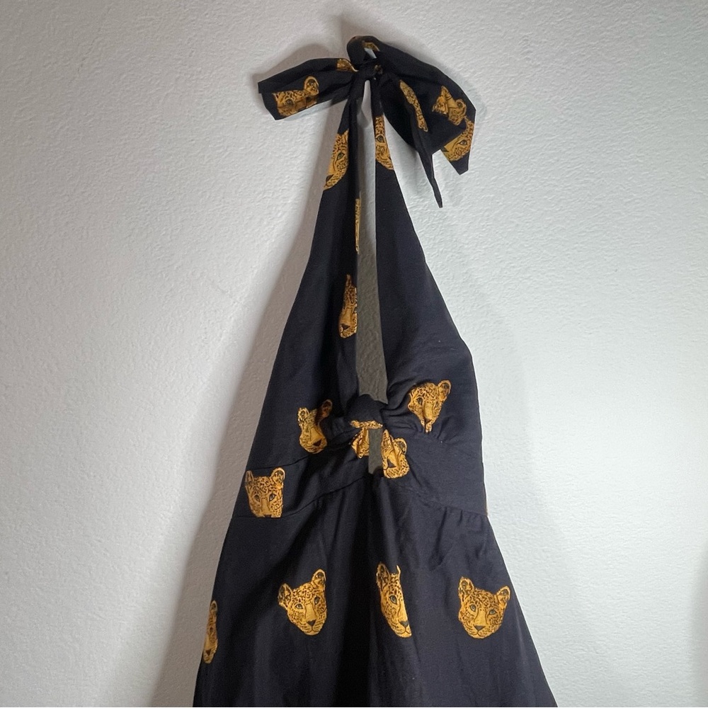 NWT Farm Baby Rio Cheetah Halter Neck Maxi Dress - Picture 9 of 9